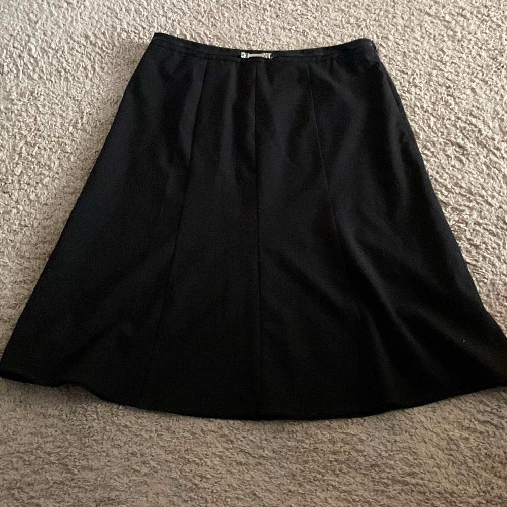 East 5th Black A-Line Skirt
